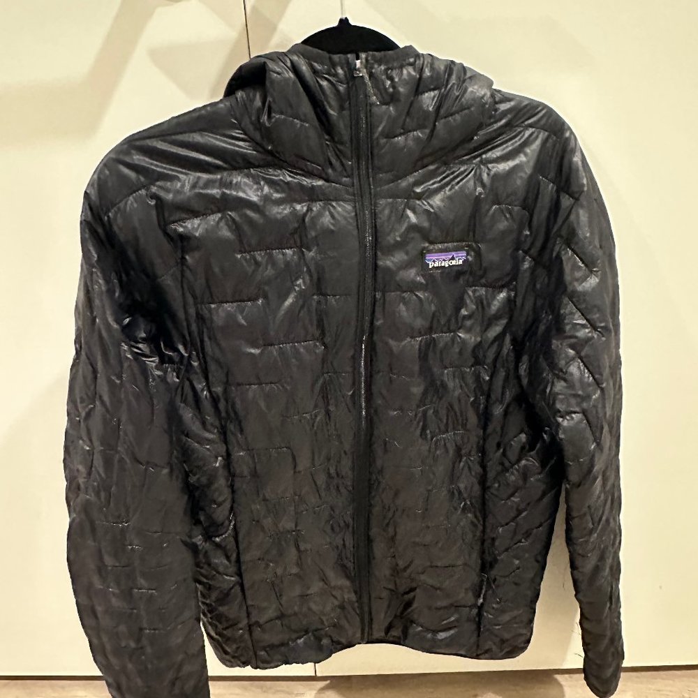 Patagonia Micro Puff Jacket with hood- Women's M